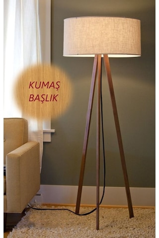 Bej Kahve Lambader 3 Ayaklı Al804 Bej Kahve Lambader 3 Ayaklı Al804