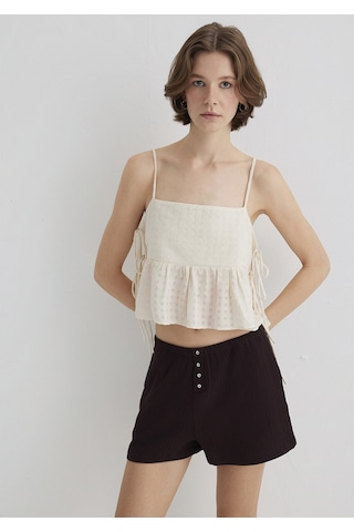 Mavi - Ekru Bluz 1211306-80194 Ekru