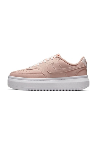 Nike W Court Vısıon Alta Ltr Pembe Kadın Sneaker Dm0113-600 Kırmızı