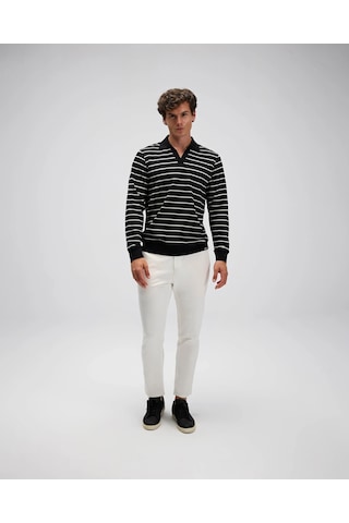 Ellesse Erkek Polo Sweatshirt Em594-bk Siyah