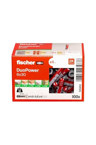 Duopower 6x30 Dübel 100 Adet Diğer