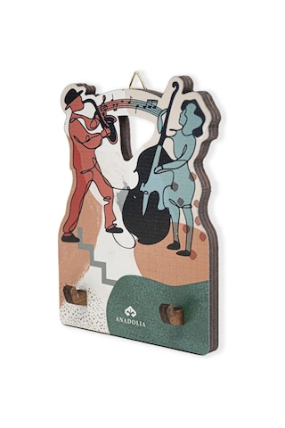 Anadoliamağazacılık Müzisyen Çift Dekoratif Askılık Diğer