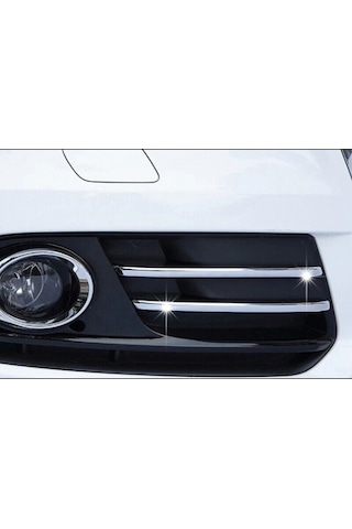 Audi Q5 Uyumlu 2010 2017 Sis Lambası Çerçevesi Kaplama Krom Parça