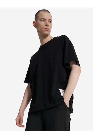 Lotto Uno Erkek Oversize Tişört 363298462 Siyah