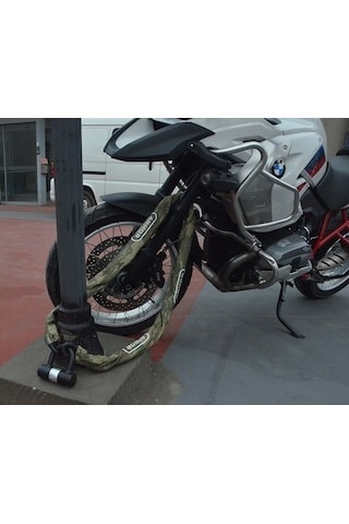 Armor 710 Mv Military Series Dövme Çelik Zincir+U Bar Kilit N11.5665
