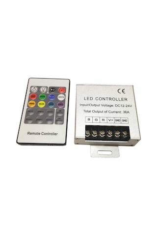 15 Metre Rgb Şerit Led Set +12.5A Trafo+24A Kumanda 50503 Çip Smd