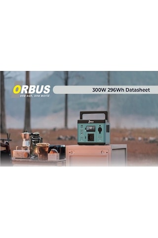 Orbus 300w Power Station Taşınabilir Güç Kaynağı Power Station