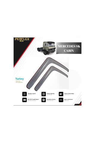Cam Rüzgarlığı V1 Düz Mercedes Sk Cabın