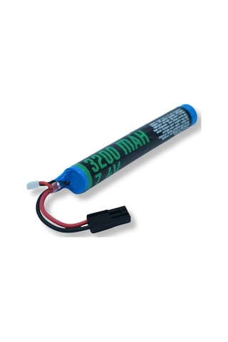 Emr 7.4v 3200mah Lithium Ion Çubuk Airsoft Pil Tamiya