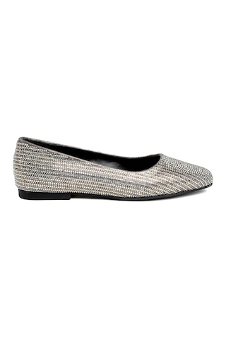 Miss Park Moda Pm38 K2031 Kadın Babet Platin-platin Platin