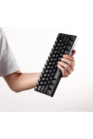 Redragon K630 Dragonborn %60 Kablolu Rgb Çalışırken Değiştirilebilir Oyun Mavi Anahtar