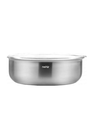Nehir Silver Çelik 6 Parça Saklama Kabı Gümüş