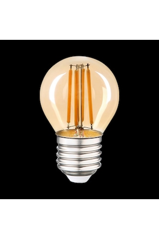 G45 Rustik Led Ampul 4w E27 Duy 2700k Gün Işığı Mini Top Filament Ampul 1