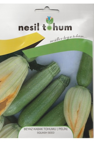 Nesil Beyaz Kabak Tohumu Pelin 10 GRam