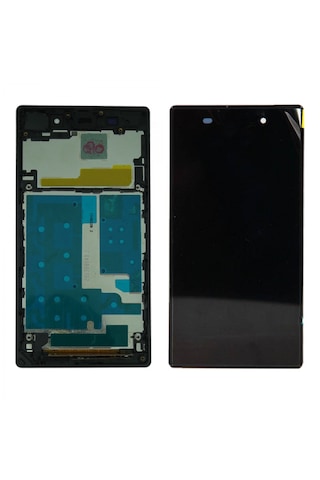 Teknonet Sony Xperia Z1 Uyumlu Lcd+dokunmatik+çıtalı - Siyah