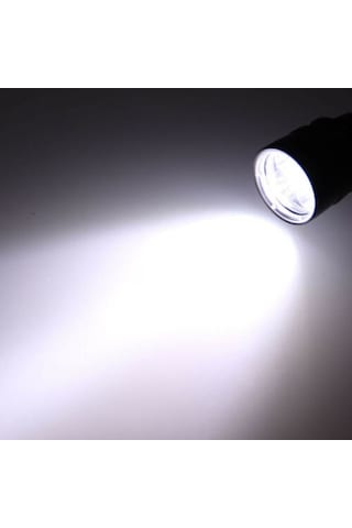 Besthome1 Cbtx Alüminyum Su Geçirmez Sualtı Dalış El Feneri, Siyah