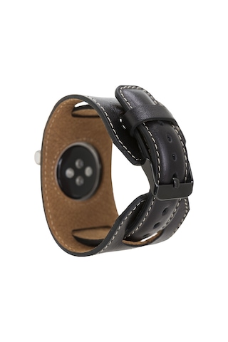 Apple Uyumlu Watch Deri Kordon 42-44-45mm Cuff Rst1