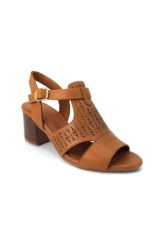 Venüs 1857209 23ys Günlük Bayan Sandalet Taba