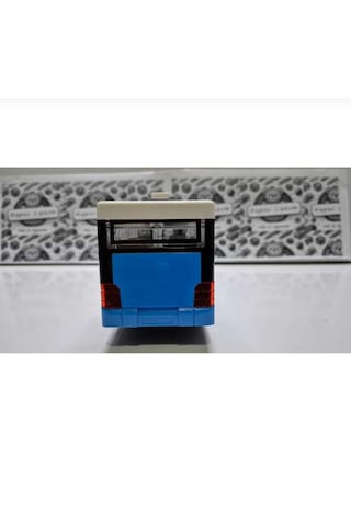 Sürtmeli Oyuncak Şehir Yolcu Otobüs Işıklı Sesli Açılan Kapı Kırı