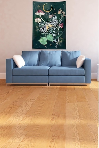 Pelangi Multirenk Mushroom Mantar Leke Tutmaz Kadife Kumaş Duvar Örtüsü Duvar Halısı Tapestry Dwll373, 70 X 100 Çok Renkli