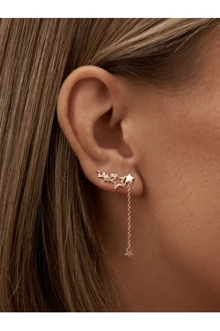 Zoloto Russkih Küpe Tırmanış Yıldızları Altın Kaplama 36881808 Diğer