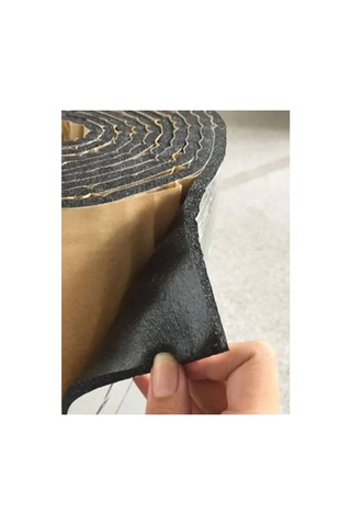Folyolu Kauçuk Sünger 15cmx10metre 9mm Yapışkanlı Araç Oto Ses Isı Yalıtım Bandı Bant Marketim