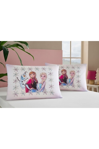 Özdilek Frozen Frosted Disney Lisanslı 2'li Yastık Kılıfı Lila