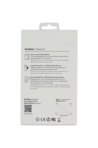 Nettech Samsung Uyumlu Galaxy S25 Neo Hybrid Magsafe Arka Koruma Kılıf Şeffaf