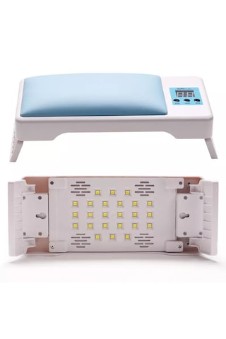 Profesyonel Uv/led Tırnak Kurutucu Ve El Yastıklı Manikür Lambası