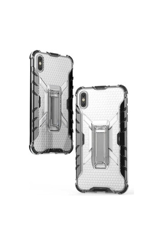 Apple Uyumlu iPhone Xs Max 6.5 Kılıf Zore Klik Silikon Renksiz