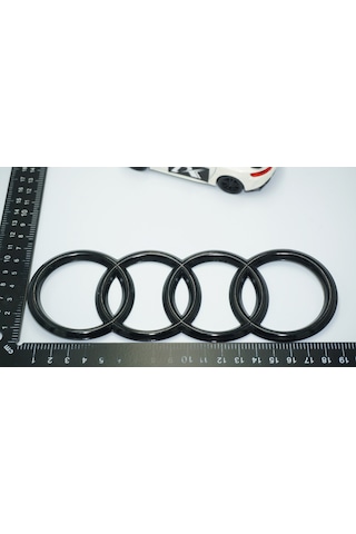 Dk Tuning Audi Bagaj 192mm Siyah Halka 3d Rozet Amblem Arma