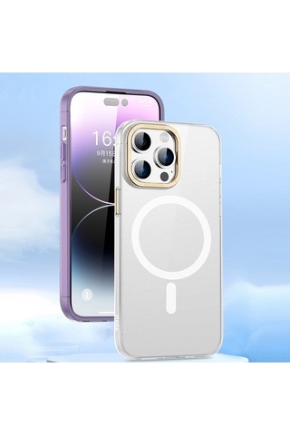 Bloomnest Cbtx İphone Uyumlu 14 Pro Totudesign Aa-194 Kristal Kılıf Magsafe Manyetik Şarjlı Kılıf Diğer