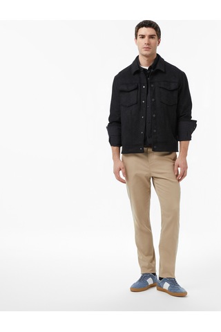Nautıca Nautica Erkek Siyah Regular Fit Süet Ceketdüzj65016t