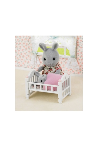 Sylvanian Families Bebek Beşiği Renkli 3+ Abanoz - Beyaz