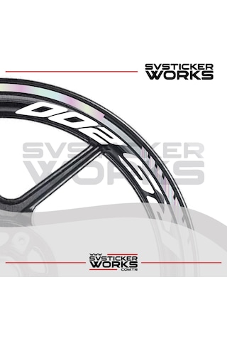 Bajaj Rs200 Jant Sticker Dış Ve İç Set Sticker Jant Şeridi Hologram