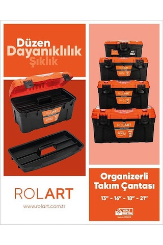 Rolart 13'' Organizerli Takım Çantası