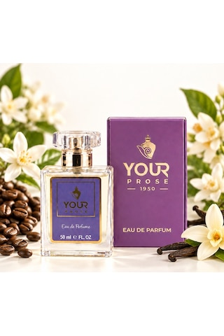 Your Prose K117 Kahve, Vanilya Ve Beyaz Çiçekler Notalı Tatlı Kahve Esintili Kadın Parfümü Edp 50 Ml - 8690352000012yp117 Oryantal