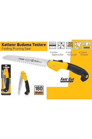 Sgs 1756 Katlanır Budama Testeresi 180mm