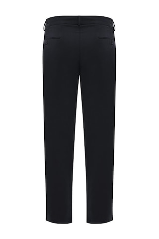 Plus Scorpion Erkek Bağcıklı Lastik Belli Slim Fit Kumaş Pantolon Rahat Kalıp, Günlük & Şık Kombin Pantolonu Lacivert