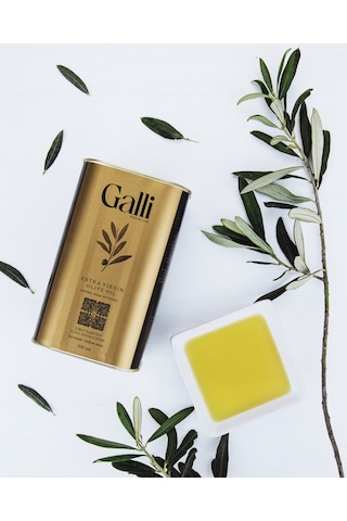 Galli Premium Soğuk Sıkım Natürel Sızma Zeytinyağı İlk Hasat 500 ML