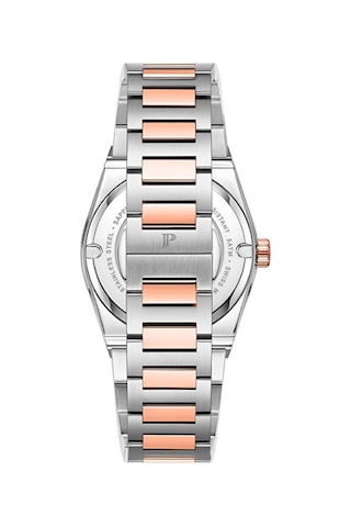 Jacques Philippe Jpqls587328rg Swiss Made Quartz Çelik Rose Gold / Metalik Gri Safir Cam 34 Mm Kadın Kol Saati