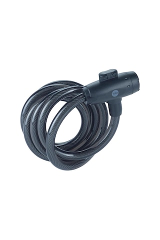 Yale Essential Kablolu Bisiklet Kilidi 12mm - Anahtarlı Gri
