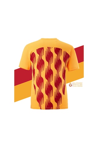 Galatasaray Lisanslı Sıfır Yaka A Takım Antrenman 5 Yıldızlı T-shirt KIrmızı