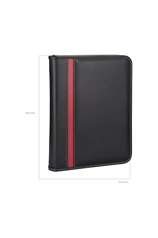 Organizer Ajanda Tarihsiz Çizgili 21x27 CM Siyah