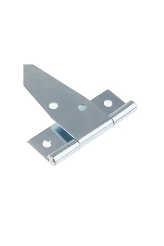 Homyl 1 Çift Ağır T Menteşe Kabine Döken Kapı Tee Gümüş-3-inç