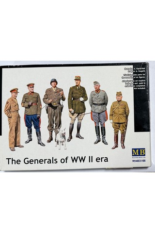Mb Master Box Models The Generals Of Ww 2 Era Plastik Model Kiti