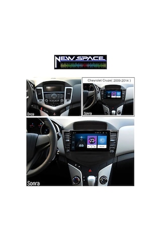 Chevrolet Cruze 4gb Ram 64gb Rom 8 Çekirdek Carplay Multimedya