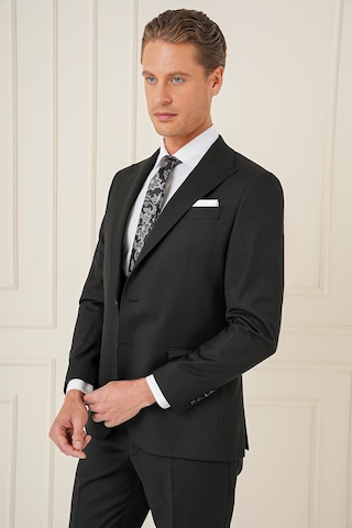 Efor Tk 904 Slim Fit Siyah Spor Takım Elbise Siyah