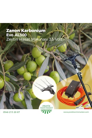 Zanon Karbonium Evo Al300 33v Zeytin Hasat Makinası