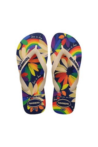Havaianas Kadın Top Pride Çok Renkli Parmak Arası Terlik-14622 Bej